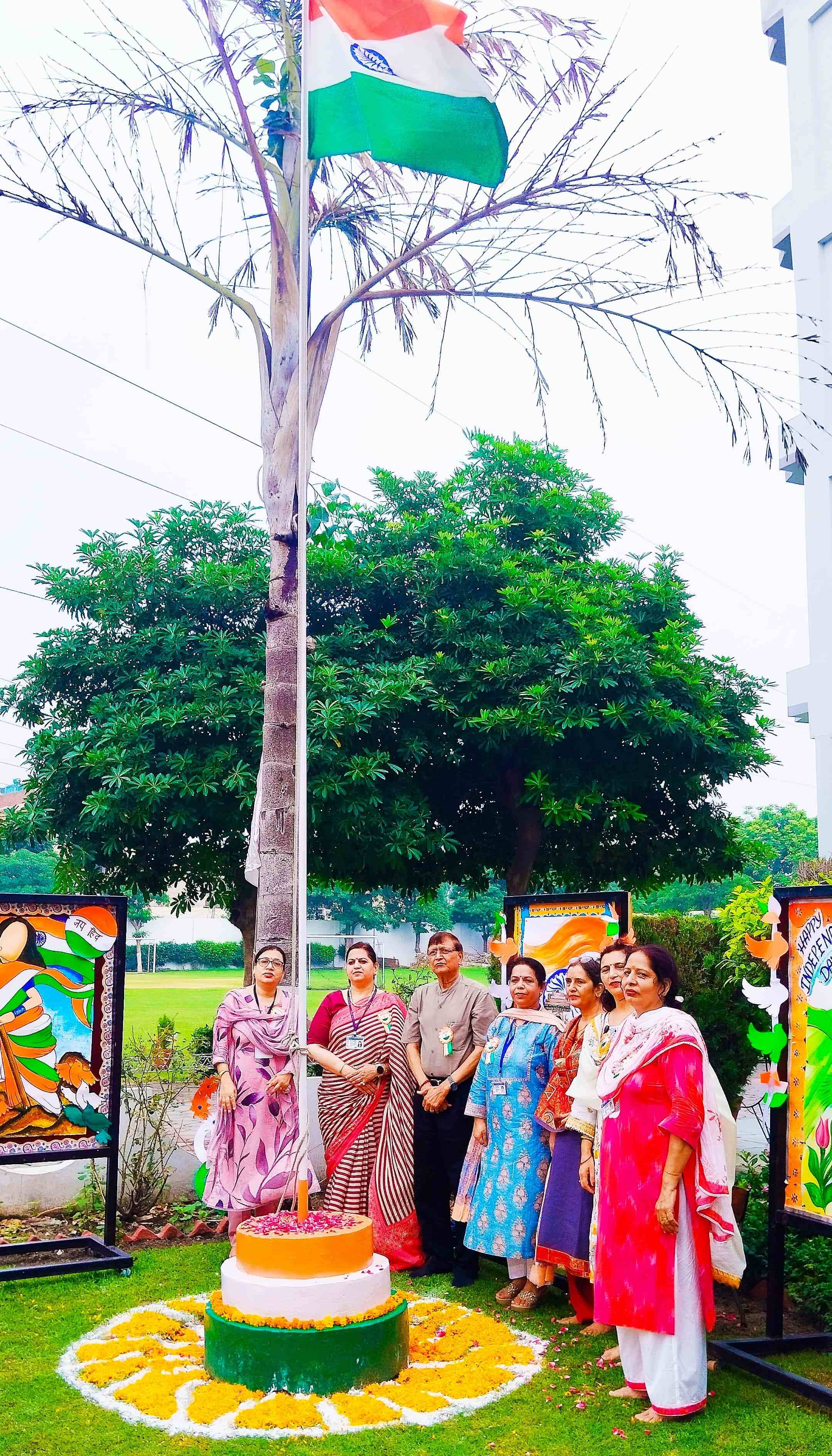 Symbol of Pride and Patriotism - Independence Day Celebration At BVM Kitchlu Nagar Ludhiana